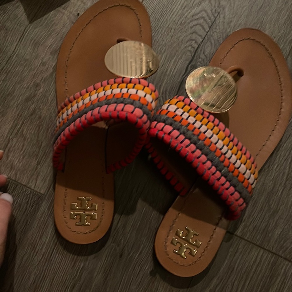 Tory burch sandals!